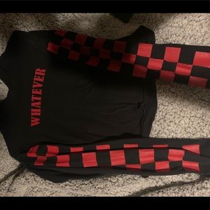 Long sleeve shirt with hood